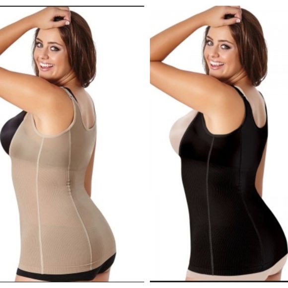 TWO PLUS SIZE BODY SHAPER TOP WOMEN - Picture 2 of 5